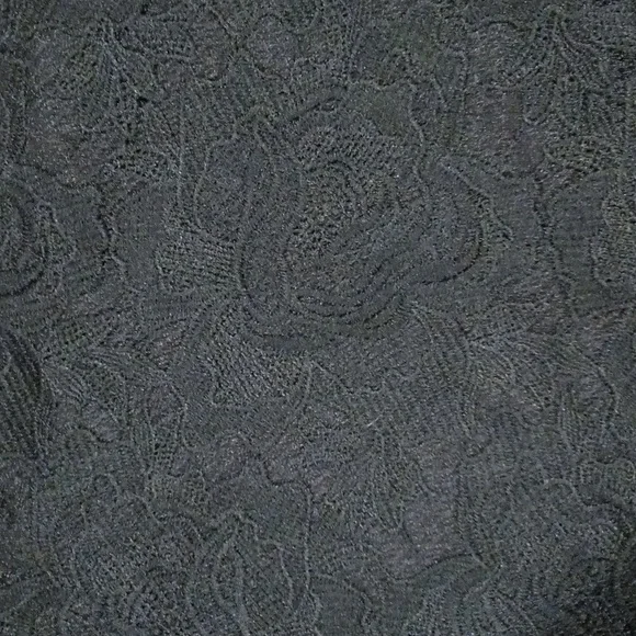 🖤White House Black Market🖤 - Black Fit & Flare Lace Cocktail Dress - Picture 5 of 15